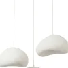 Riippuvalaisin Linento Lighting Loval Set-T-Nua, 3-osainen, valkoinen