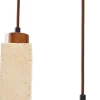 Riippuvalaisin Linento Lighting Mule-B, 2-osainen, GU10, IP20, max. 10W, beige/pähkinä