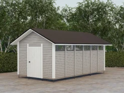 Roskakatos Timburg RK19, 6040x3236mm, 19.5m², puuvalmis