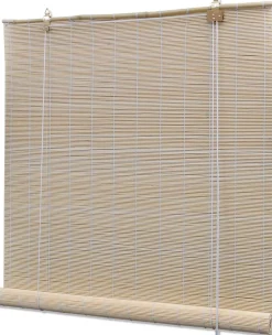Rullaverho bambu 100x220 cm luonnollinen