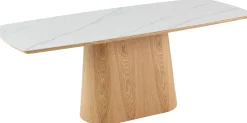 Ruokapöytä Home4You CHASE 200x90xK76 cm
