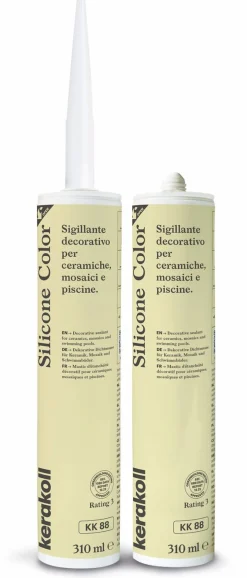 Saumausmassa Kerakoll Silicone Color, 310ml, eri värejä