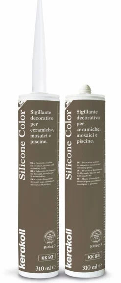 Saumausmassa Kerakoll Silicone Color, 310ml, eri värejä