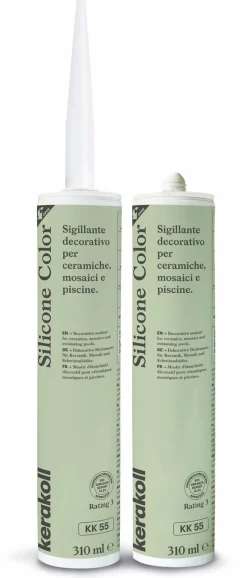 Saumausmassa Kerakoll Silicone Color, 310ml, eri värejä