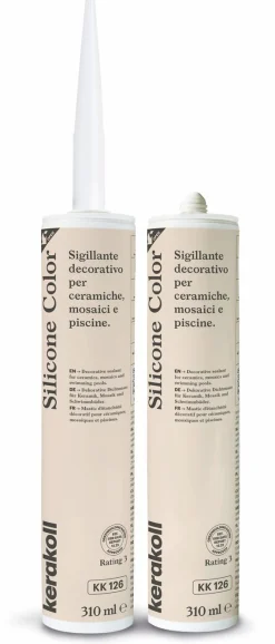 Saumausmassa Kerakoll Silicone Color, 310ml, eri värejä