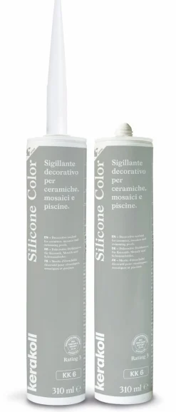 Saumausmassa Kerakoll Silicone Color, 310ml, eri värejä
