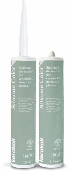 Saumausmassa Kerakoll Silicone Color, 310ml, eri värejä