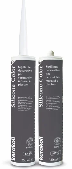 Saumausmassa Kerakoll Silicone Color, 310ml, eri värejä