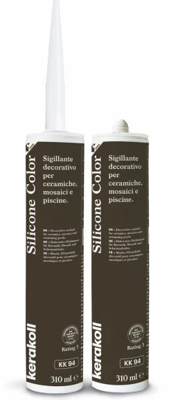 Saumausmassa Kerakoll Silicone Color, 310ml, eri värejä