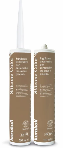 Saumausmassa Kerakoll Silicone Color, 310ml, eri värejä