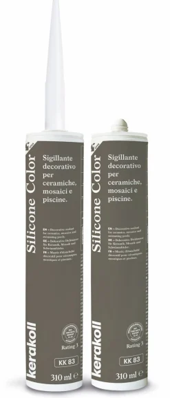 Saumausmassa Kerakoll Silicone Color, 310ml, eri värejä