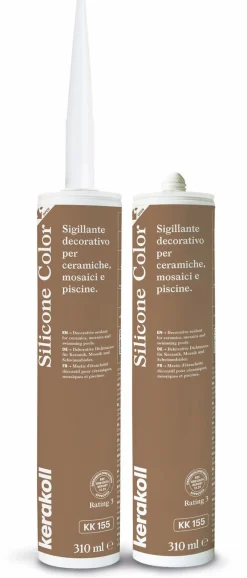 Saumausmassa Kerakoll Silicone Color, 310ml, eri värejä