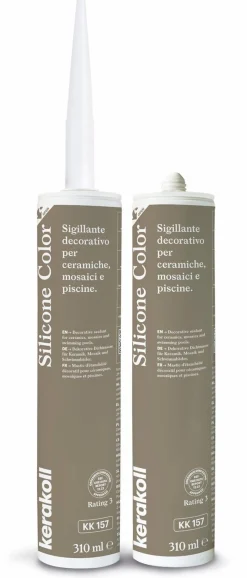 Saumausmassa Kerakoll Silicone Color, 310ml, eri värejä