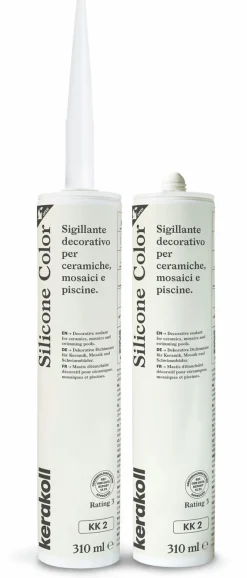 Saumausmassa Kerakoll Silicone Color, 310ml, eri värejä