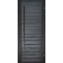 Saunan ovi Prosauna Hiili 9x19 mänty musta