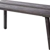 Saunapenkki Pinetta 80x29x44 cm suora musta