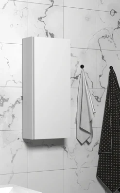 Seinäkaappi Otsoson 300 300x705x120mm valkoinen sileä