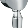 Seinäliitin Hansgrohe FixFit kuulanivel takaiskuventtiilillä, piiloasennus E, kromi