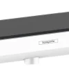 Seinäliitin Hansgrohe Rainfinity FixFit Porter 500, suihkupidike vasen, säilytyshylly, piiloasennus, mattavalkoinen