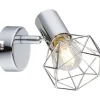 Seinävalaisin Globo Xara 40W kromi