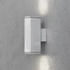 Seinävalaisin Konstsmide Monza 7907-310 65x100x200 mm ylös/alas alumiini