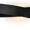 Seinävalaisin Linento Lighting 7156, ø10cm, IP20, G9, max. 8W, musta
