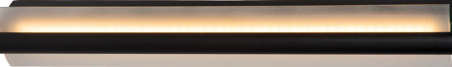 Seinävalaisin Lucide Wanda, 10.2x60cm, IP44, 19W, musta