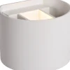 Seinävalaisin Lucide Xio LED pyöreä 1x4W valkoinen