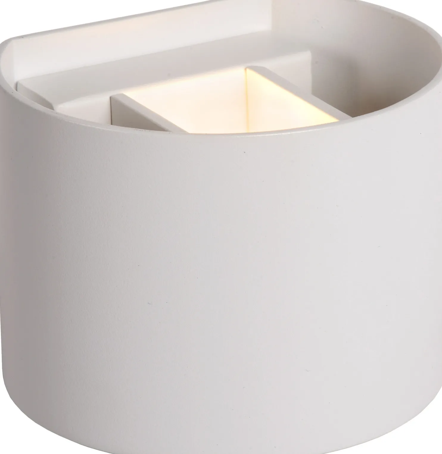Seinävalaisin Lucide Xio LED pyöreä 1x4W valkoinen