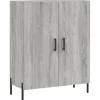 Senkki harmaa Sonoma 69,5x34x90 cm tekninen puu (27738)