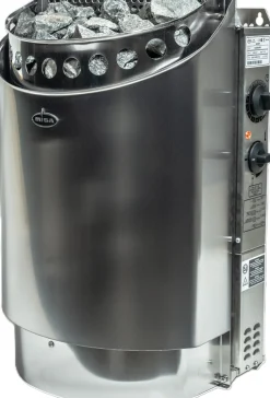 Sähkökiuas Misa Sunny, 8kW, 6-11m³, kiinteä ohjaus, eri värejä