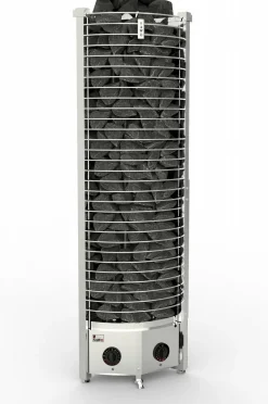 Sähkökiuas SAWO Tower Corner 6 kW 5-8 m³ kiinteä ohjauskeskus