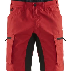 Shortsit Blåkläder 1449 Stretch punainen/musta