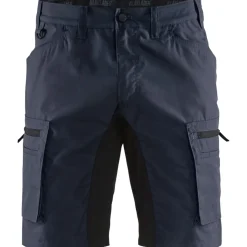 Shortsit Blåkläder 1449 Stretch tummansininen/musta