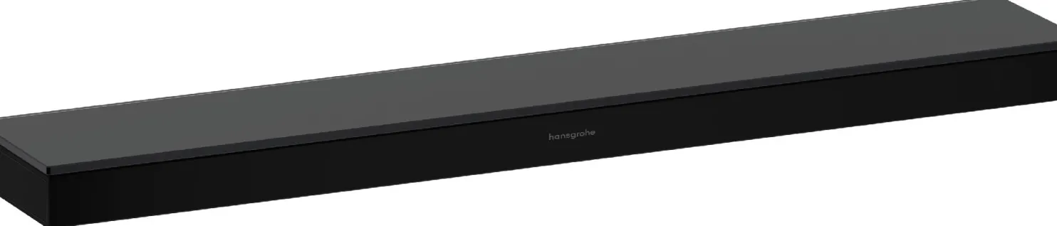 Säilytyshylly Hansgrohe Rainfinity 500, mattamusta