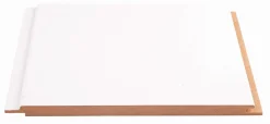 Sisustuspaneeli Maler STP-5 10x195x2070mm MDF ympäripontattu valkoinen