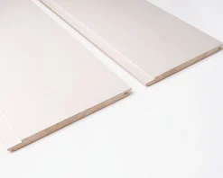 Sisustuspaneeli Siparila Aava 15x220x2050 mm mänty liimapuu lakattu kuultava valkoinen Hanki