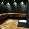 Sisustus-/saunapaneeli Siparila Kuulas Kaamos 15x120x3000 mm haapa STS kuultava musta