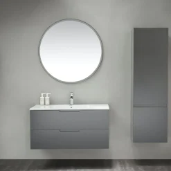 Sivukaappi Bathlife Eufori 450x1500x350 mm harmaa