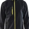 Softshell-takki Blåkläder 4749 musta/keltainen