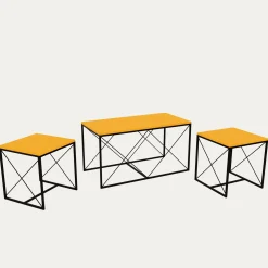 Sohvapöytäsetti Linento Furniture Defne, eri värejä