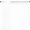 String-verhot 2 kpl 100x250 cm valkoinen