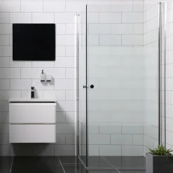 Suihkunurkka Bathlife Mångsidig Vital ovi 700 + ovi 800 osittain himmeä