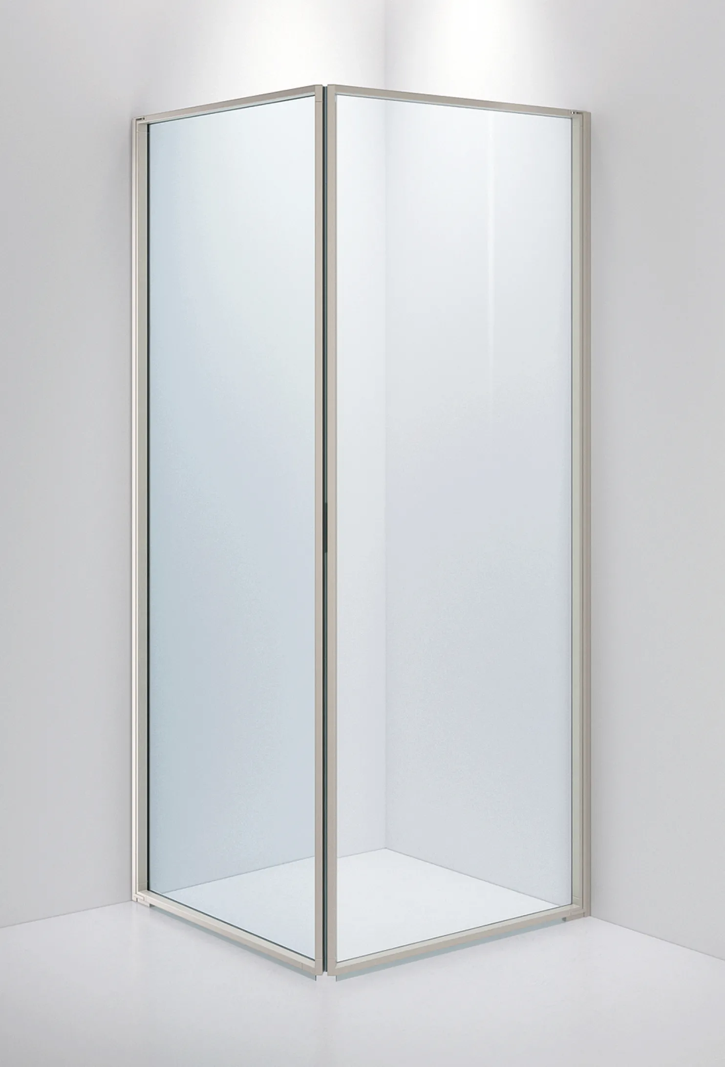 Suihkunurkka INR Edge 12, 90x90cm, kirkas lasi, eri profiileja