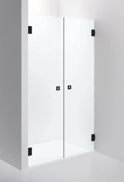 Suihkuovi INR Arc 3 Original, kirkas lasi, eri profiileja, mittatilaus