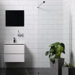 Suihkuseinä Bathlife Mångsidig P/P suora, eri vaihtoehtoja