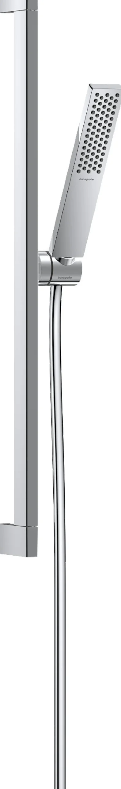 Suihkusetti Hansgrohe Pulsify E 100 1jet Ecosmart, 65 cm suihkutanko, kromi