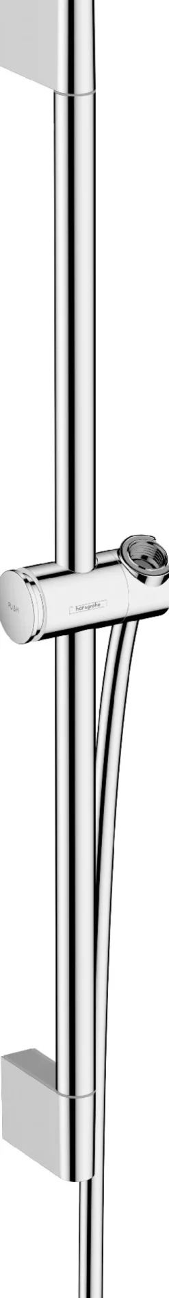 Suihkutanko Hansgrohe Unica Pulsify S, 65 cm, liu'ulla ja Isiflex-suihkuletkulla 160 cm, kromi