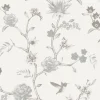Tapetti Decor Maison Belle 5346-1, non-woven, romanttinen, vaalea/harmaa