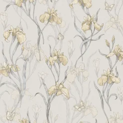 Tapetti Sandberg Iris, non-woven, romanttinen